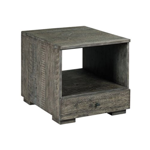 Reclamation Place Rectangular Drawer End Table - Quick View Image