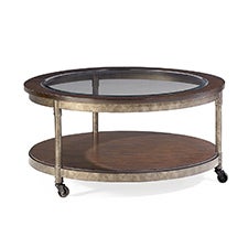 Table basse ronde Structure