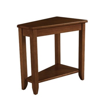Chairsides Wedge Chairside Table - Oak