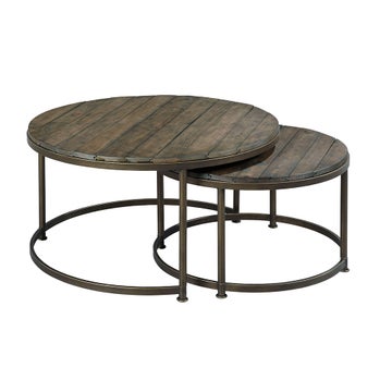 Leone Round Cocktail Table