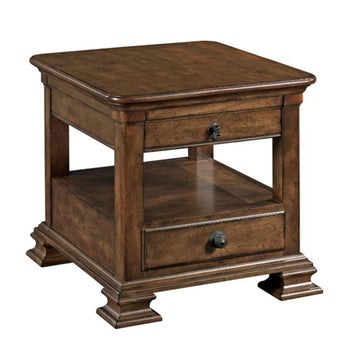 Portolone Rectangular End Table with Drawer