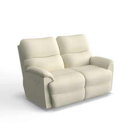 Trouper Power Reclining Loveseat w/ Headrest | La-Z-Boy