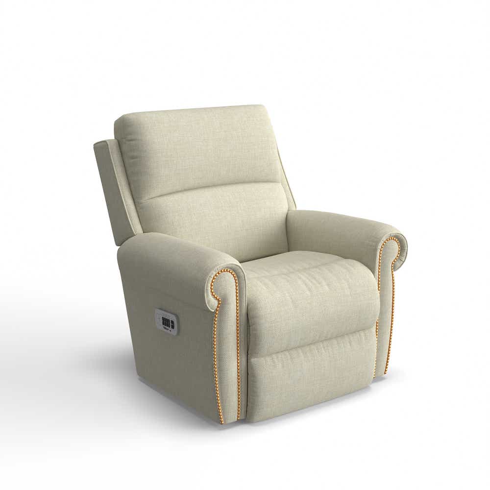 Dutton Power Rocking Recliner w/ Headrest & Lumbar