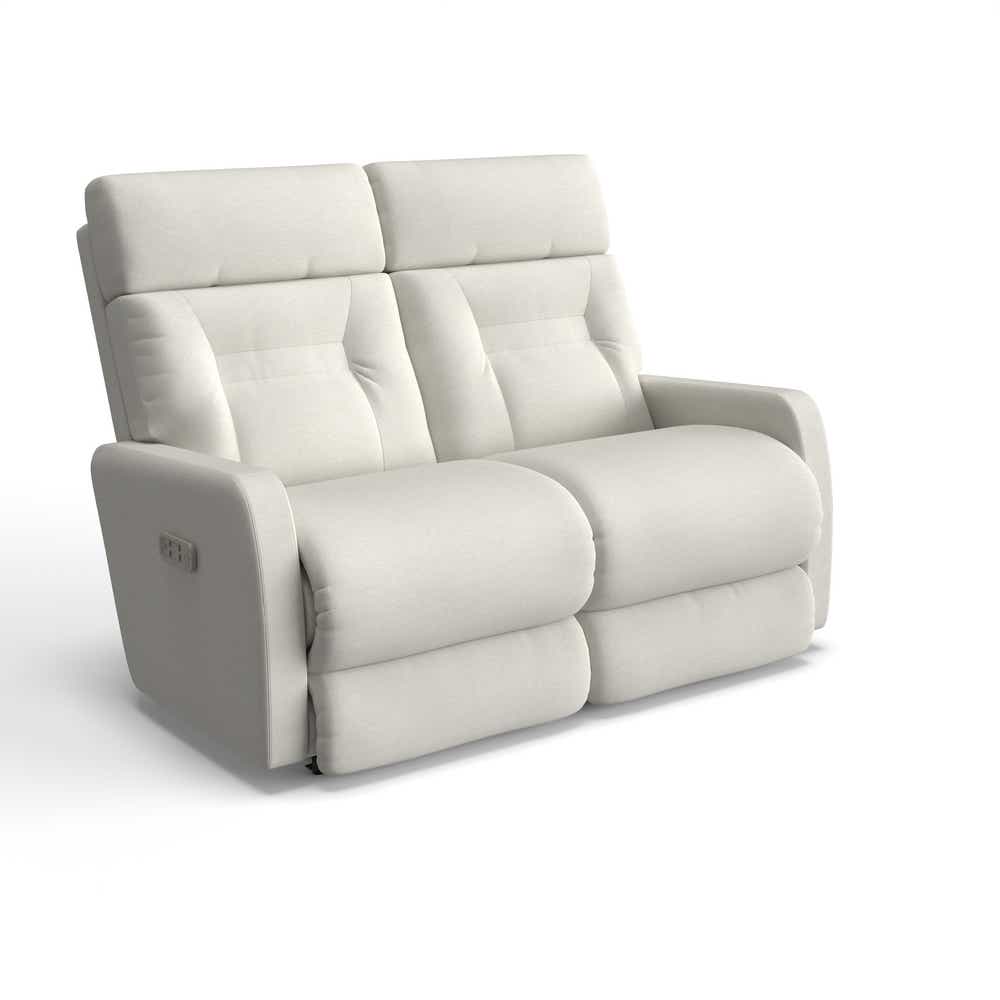 Lennon Power Wall Reclining Loveseat w/ Headrest & Lumbar