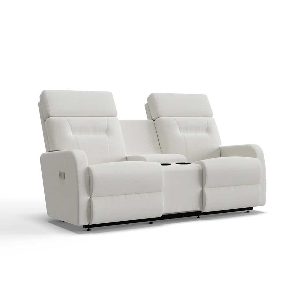 Lennon Power Wall Reclining Loveseat w/ Headrest & Console | La-Z-Boy