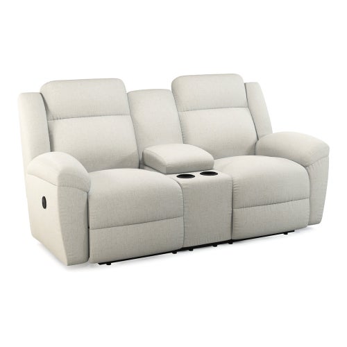 Joel Reclining Loveseat w/ Console - Quick View Image