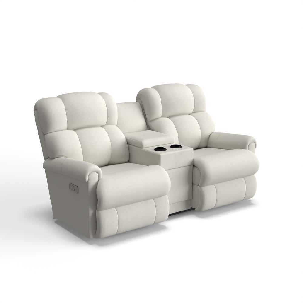 Pinnacle Power Wall Reclining Loveseat w/ Headrest & Console