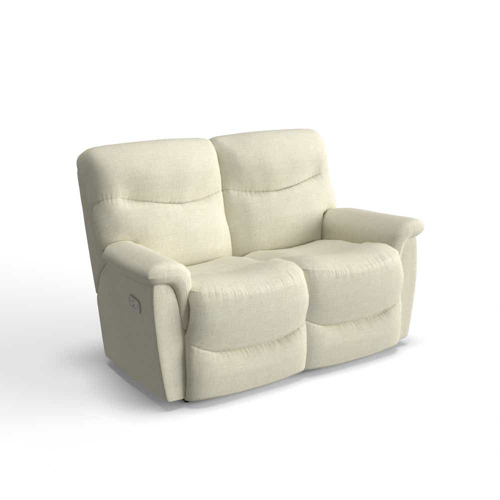 James Power Reclining Loveseat w/ Headrest