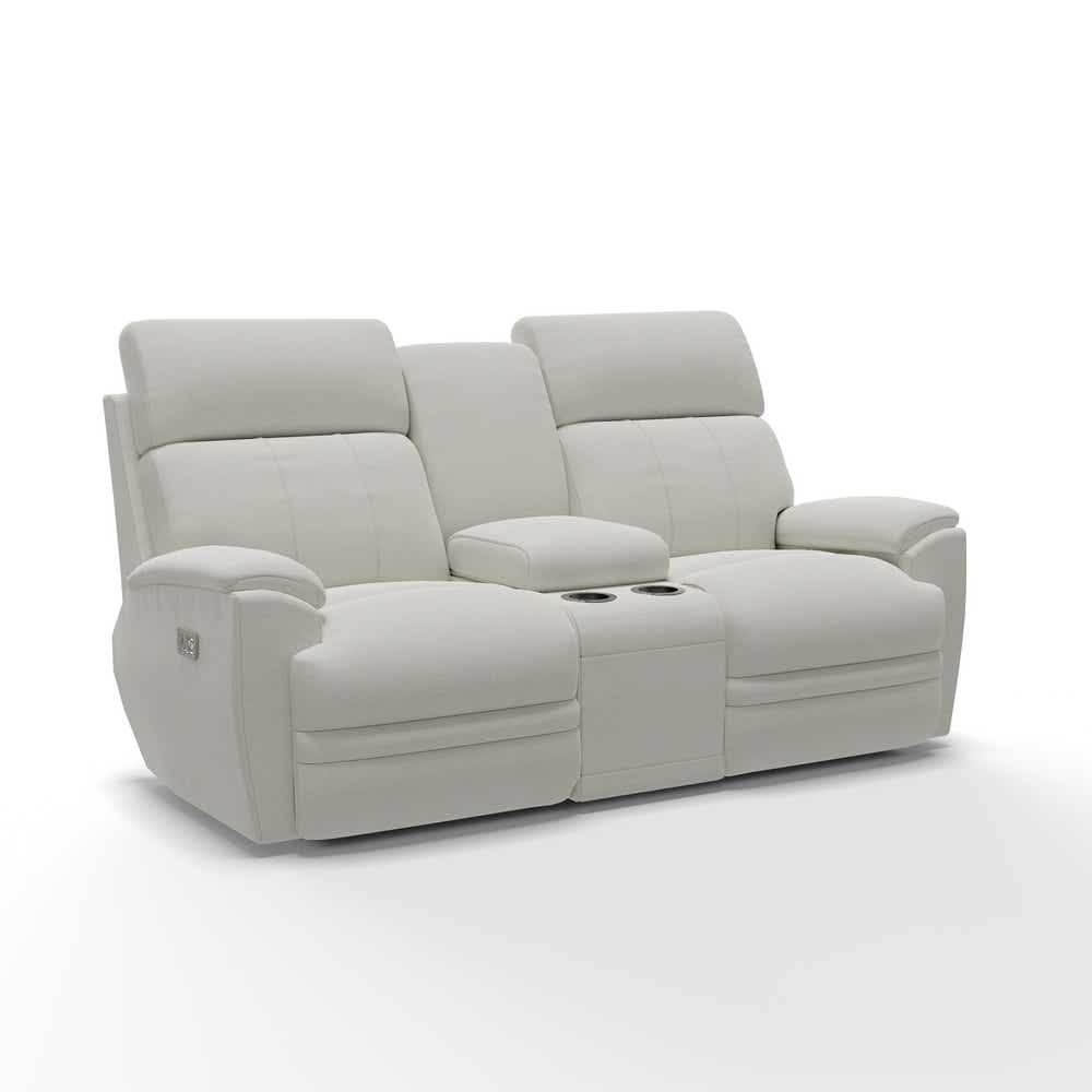 Talladega Power Reclining Loveseat w/ Headrest & Console | La-Z-Boy