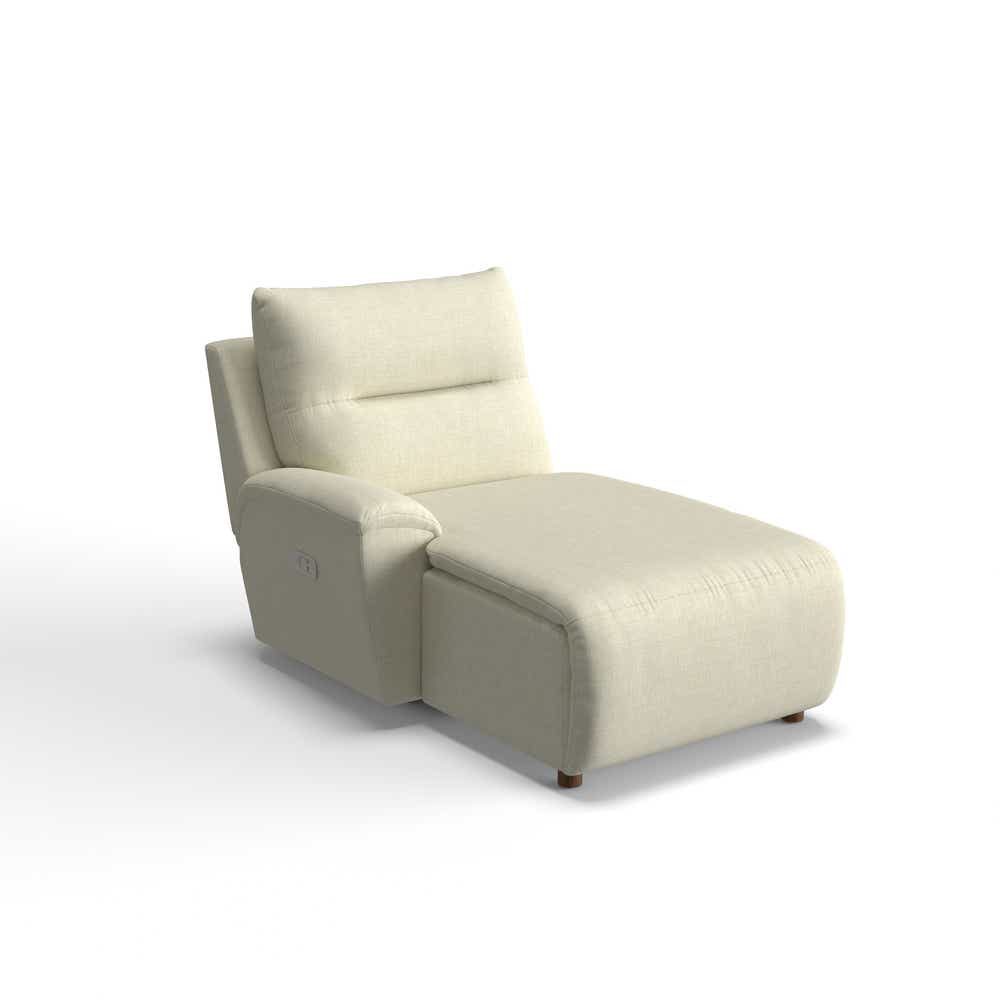 Palmer Power Right-Arm Sitting Reclining Chaise w/ Headrest