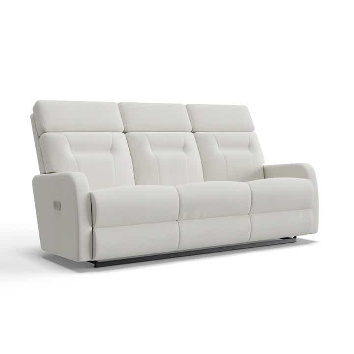 Lennon Power Wall Reclining Sofa w/ Headrest & Lumbar