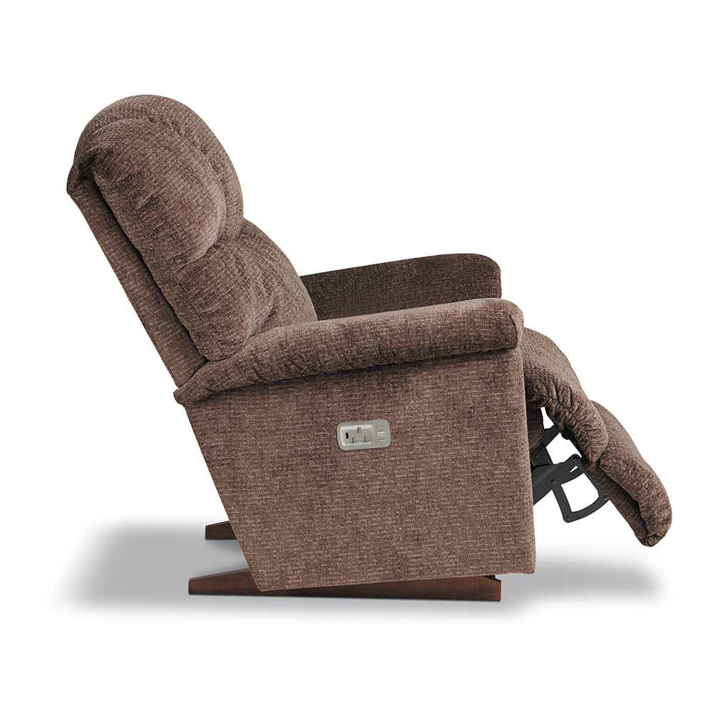 Lancer Power Rocking Recliner W Headrest La Z Boy 5267