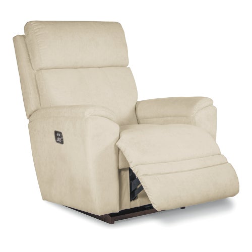 Talladega Power Rocking Recliner W Headrest And Lumbar La Z Boy 4056