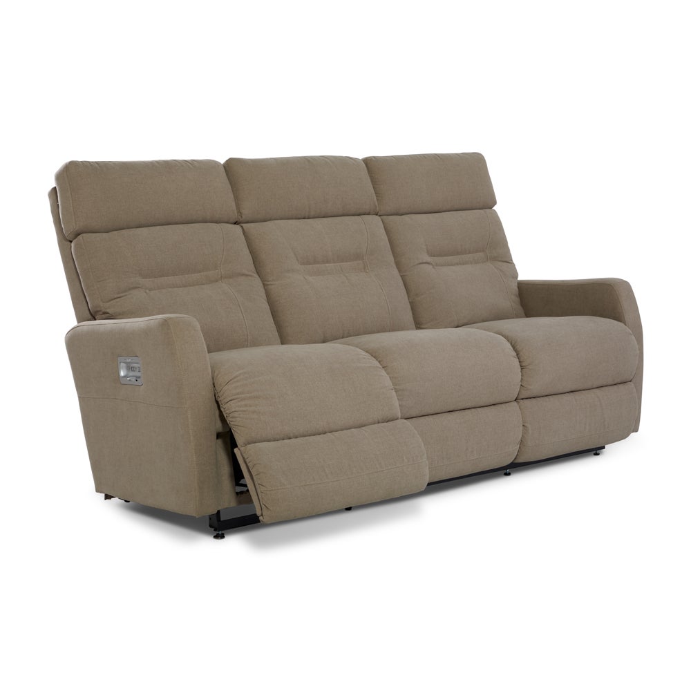 Lennon Power Wall Reclining Sofa w/ Headrest & Lumbar | La-Z-Boy