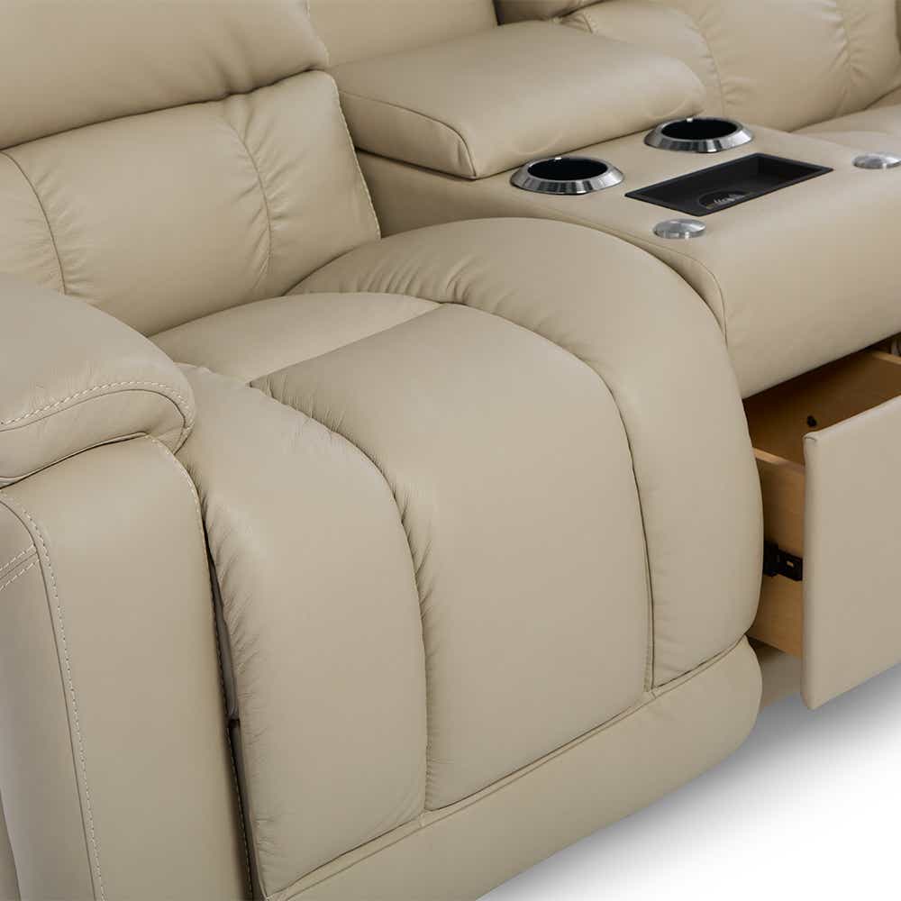 Greyson Reclining Loveseat w/ Console LaZBoy