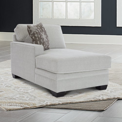 Meyer Right Arm Sitting Chaise w Storage La Z Boy