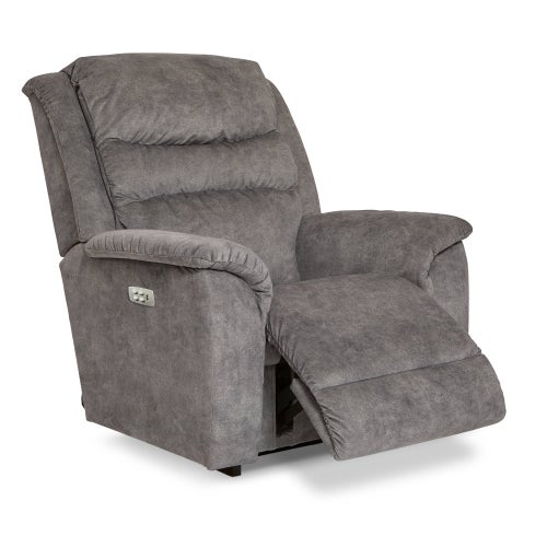 Rosewood Power Rocking Recliner LaZBoy