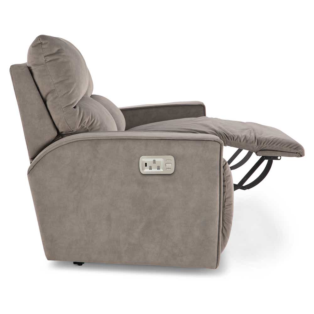Maddox Power Reclining 2-seat Sofa w/ Headrest | La-Z-Boy