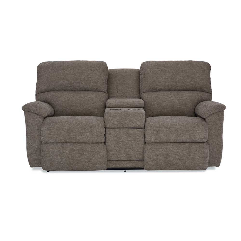 Brooks Power Reclining Loveseat w/ Headrest & Console | La-Z-Boy