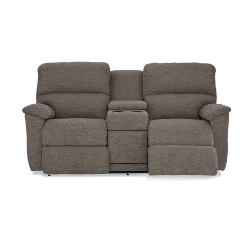 Brooks Power Reclining Loveseat w/ Headrest & Console | La-Z-Boy