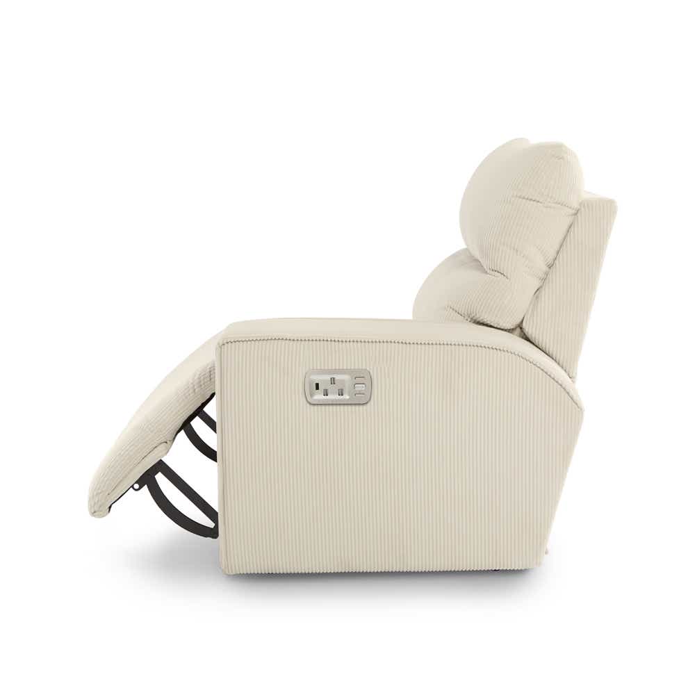 Maddox Power Left-Arm Sitting Recliner w/ Headrest | La-Z-Boy