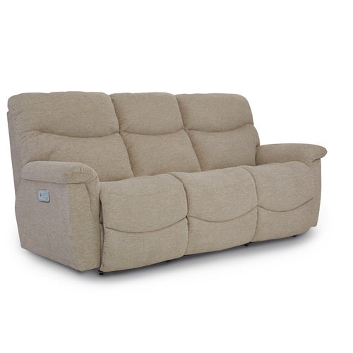 James Power Reclining Sofa W Headrest And Lumbar La Z Boy 3800