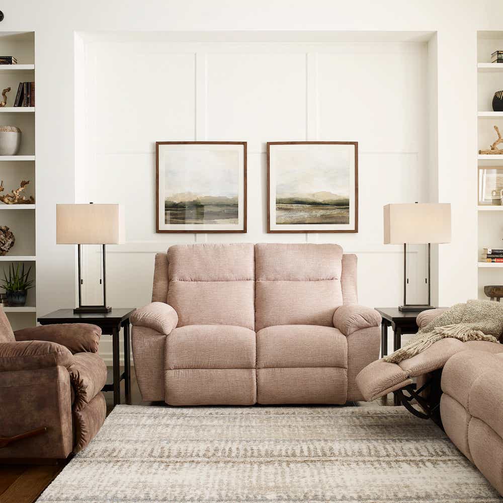 Joel Power Reclining Loveseat w/ Headrest & Lumbar | La-Z-Boy