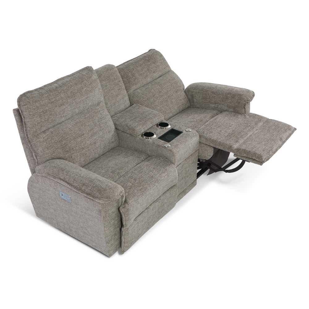 j.lov Jay Power Reclining Loveseat w/ Headrest & Lumbar | La-Z-Boy