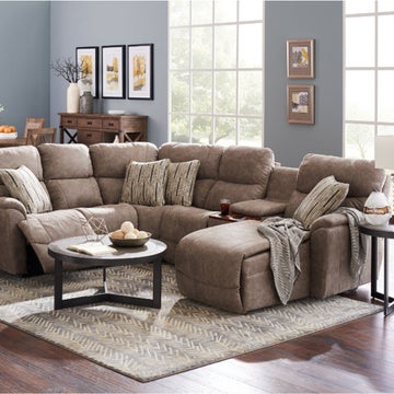 Sectionals La Z Boy, Small Sofa With Recliner And Chaise