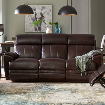 Talladega Power Reclining Sofa La Z Boy, Lazy Boy Black Leather Reclining Sofa