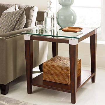 Solitaire Rectangular End Table 