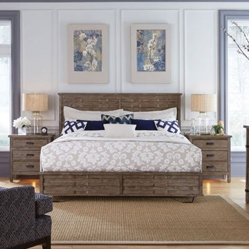 Foundry King Panel Bed