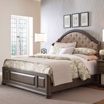 Très grand lit d’hébergement en tissu d’ameublement GreysonRadford – Complet
