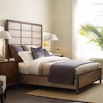 AD Modern Synergy Matrix Panel Cal King Bed Package 