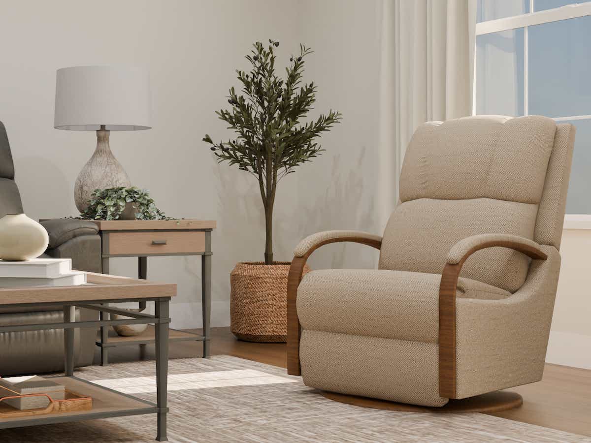 Harbor Town Swivel Gliding Recliner