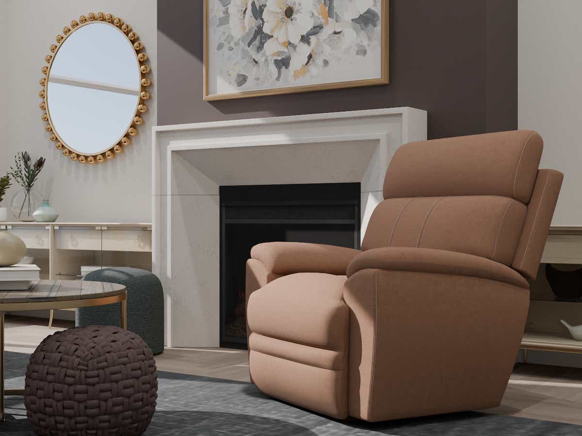 Talladega Power Rocking Recliner w/ Headrest & Lumbar