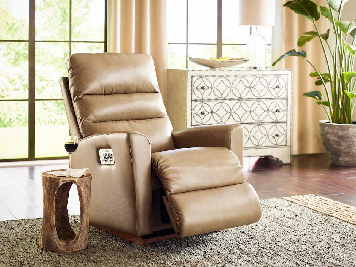 Liam Power Rocking Recliner w/ Headrest & Lumbar