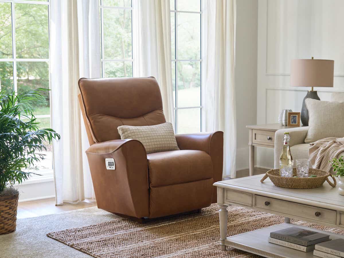 Belmont Power Rocking Recliner w/ Headrest & Lumbar
