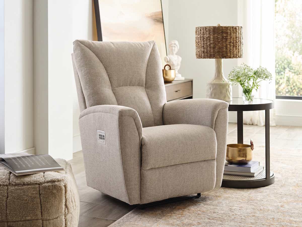 Parsens Power Wall Recliner w/ Headrest & Lumbar