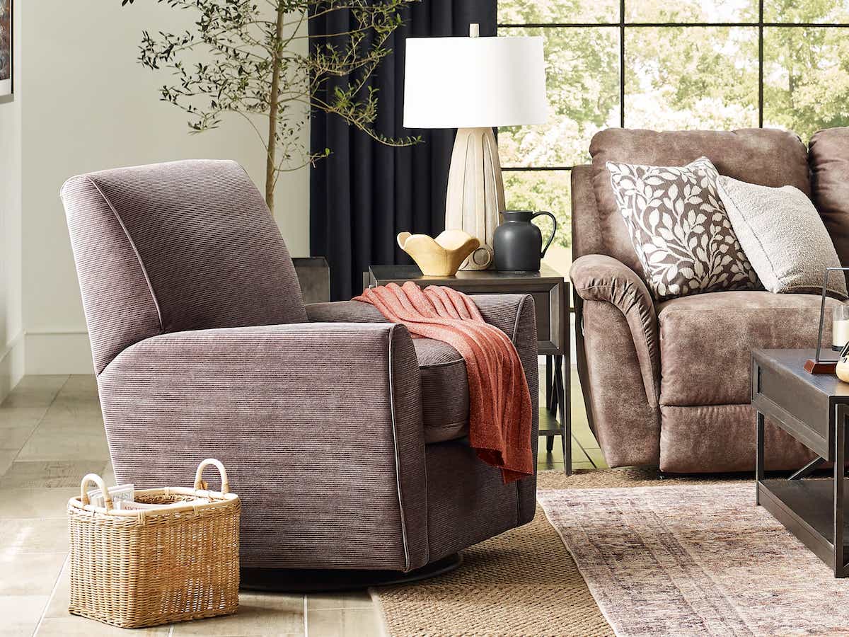 Dora Swivel Gliding Chair