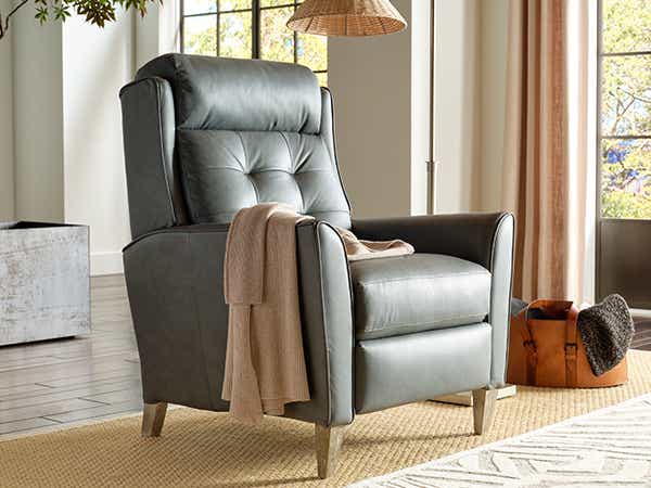 Brentwood High Leg Power Recliner w/ Headrest | La-Z-Boy