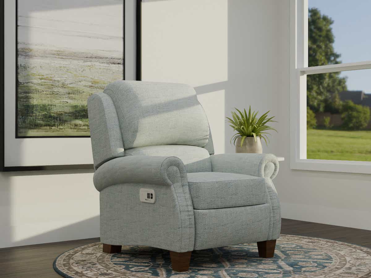 Carleton High Leg Power Recliner w/ Headrest