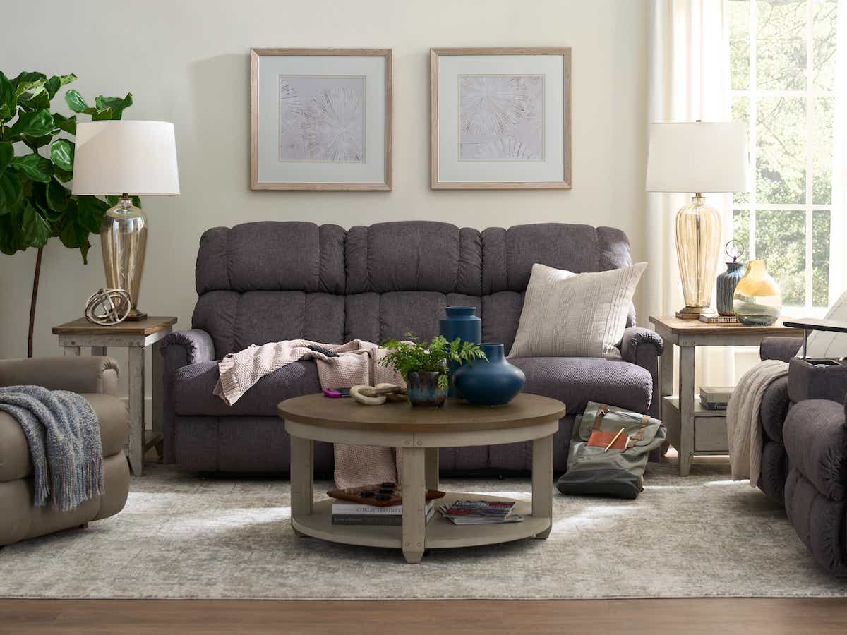 Pinnacle Power Wall Reclining Sofa w/ Headrest