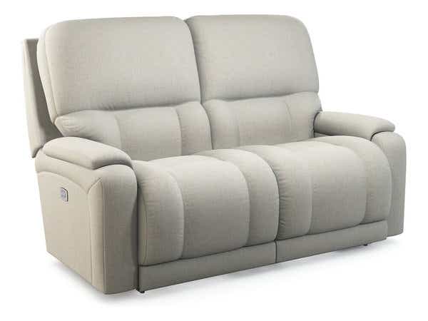 Greyson Power Reclining Loveseat w/ Headrest | La-Z-Boy