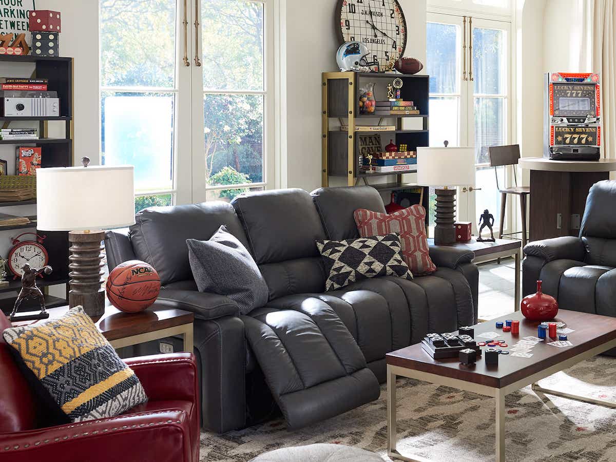 Greyson Power Reclining Sofa w/ Headrest