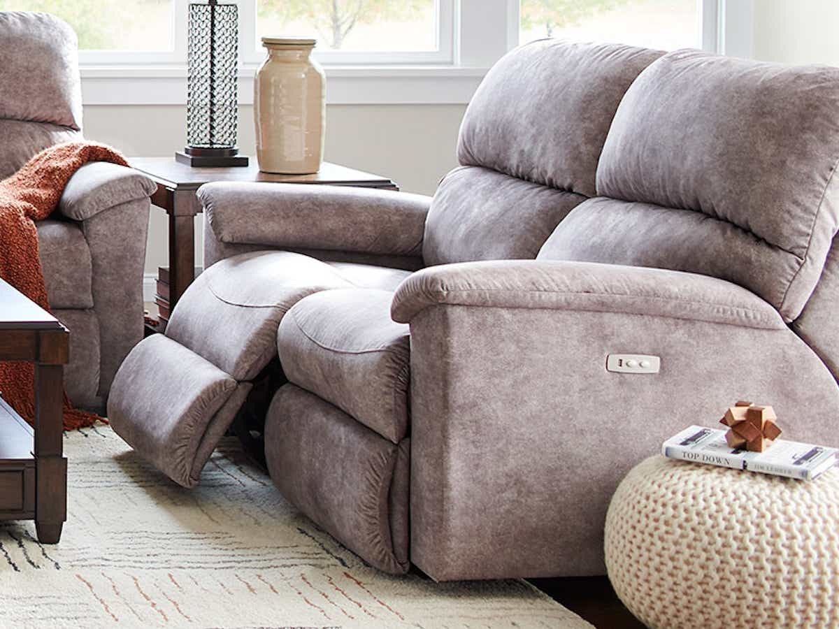 Brooks Power Reclining Loveseat w/ Headrest