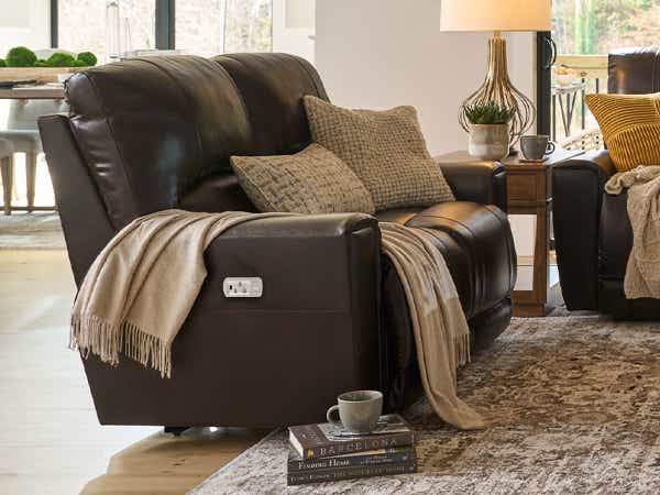 Cassian Power Reclining Loveseat w/ Headrest