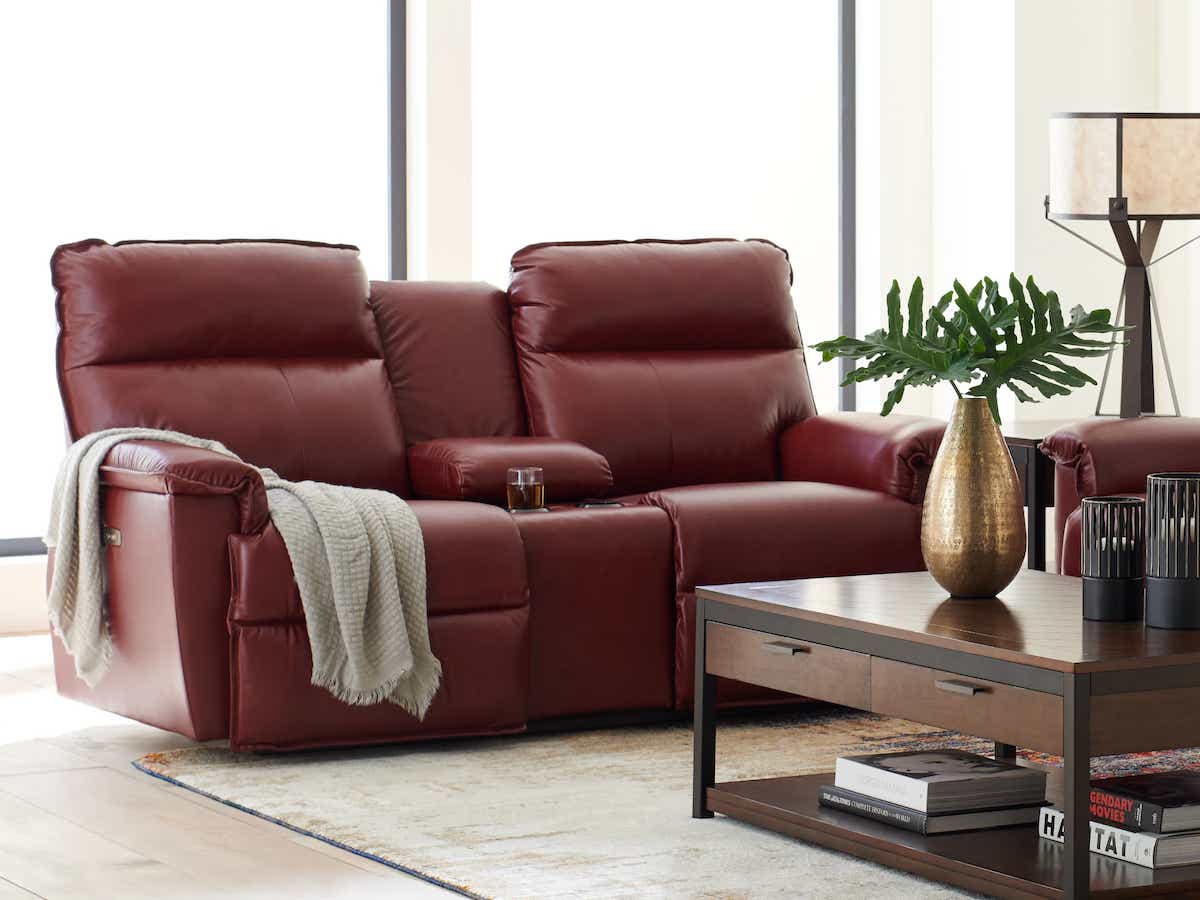 Jay Power Reclining Loveseat w/ Headrest & Console