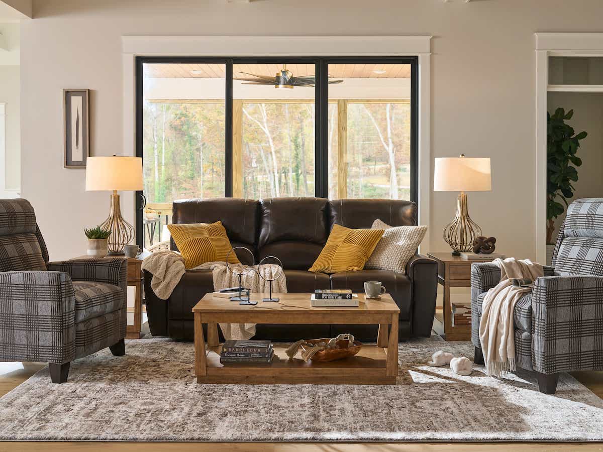 Cassian Power Reclining Sofa w/ Headrest & Lumbar, In Stock