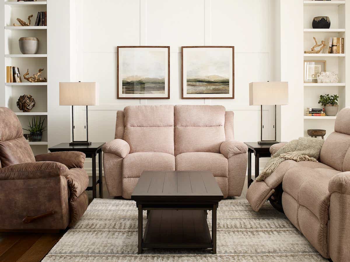 Joel Power Reclining Loveseat w/ Headrest & Lumbar | La-Z-Boy